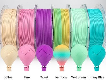 Picture for category HS PLA Matte & Rainbow