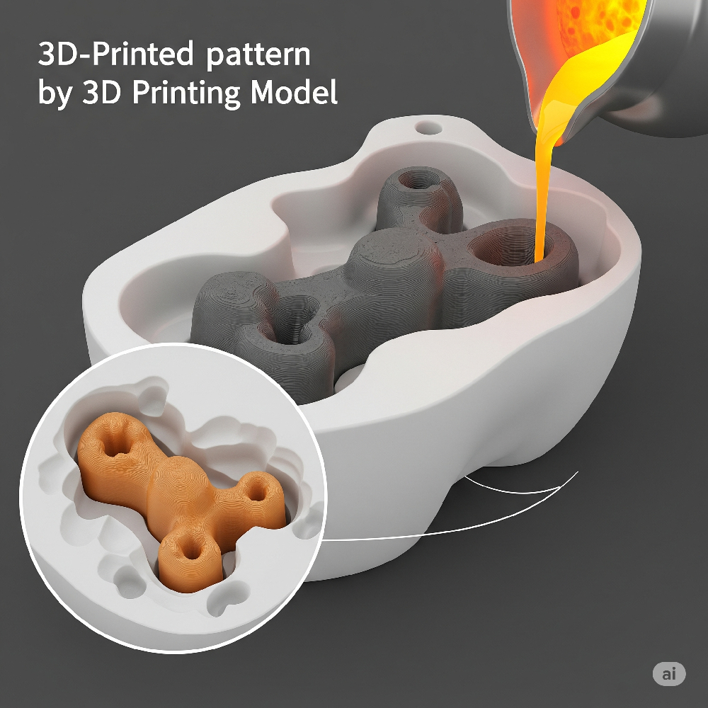 3D printed colorful bottles